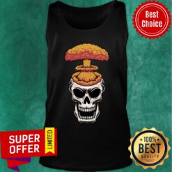 Dia De Los Muertos Day Of The Dead Skull Head Nuke Tank Top