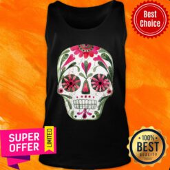Dia De Los Muertos Day Of The Dead Skull Tank Top