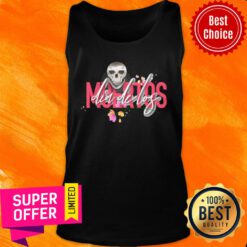 Dia De Los Muertos Skull Flower Tank Top
