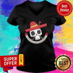 Dia De Los Muertos Skull V-neck