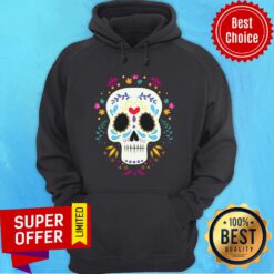 Dia De Los Muertos Sugar Skull Hoodie