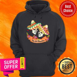 Dia De Muertos Skull Sombrebo Hoodie