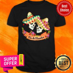 Dia De Muertos Skull Sombrebo Shirt