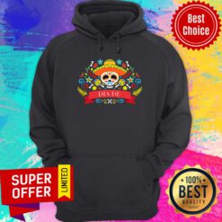 Dia De Sugar Skull Flower Happy Hoodie