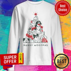 Dogs Tree Merry Woofmas Sweatshirt