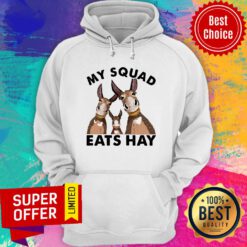 Donkey My Squad Eats Hay Hoodie