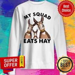 Donkey My Squad Eats Hay Sweatshirt