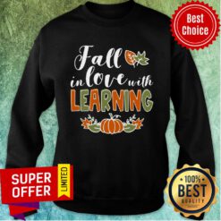 Fall In Love With Learning Pumpkin Sweatshirt