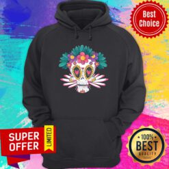 Flower Sugar Skull Dead Day Hoodie