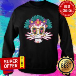 Flower Sugar Skull Dead Day Sweatshirt