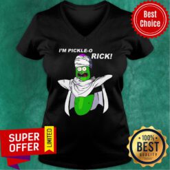 Halloween I’m Pickle-o Rick Piccolo V-neck