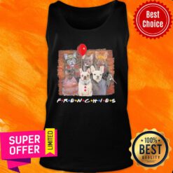 Horror Character Dog Frenchies Friends Halloween Tank Top