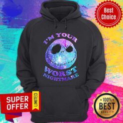 Jack Skelling I’m Your Worst Nightmare Colorful Hoodie