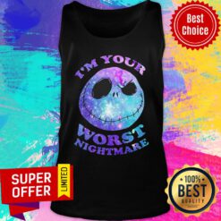 Jack Skelling I’m Your Worst Nightmare Colorful Tank Top