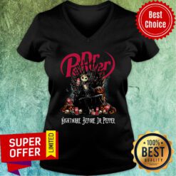 Jack Skellington Nightmare Before Dr Pepper Halloween V-neck