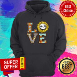 Love Sunflower Jack Skellington Flower Hoodie