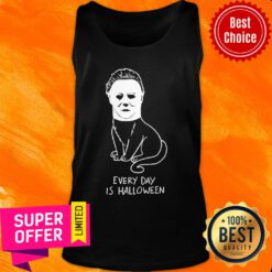 Michael Myers Cat Every Day Is Halloween Tank Top