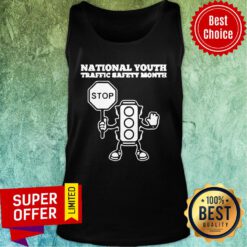 National Youth Traffic Safety Month Stop Tank Top