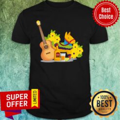 Party Tequila Guitar Day Of The Dead In Mexican Holiday Shirt