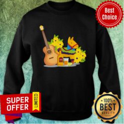 Party Tequila Guitar Day Of The Dead In Mexican Holiday Sweatshirt