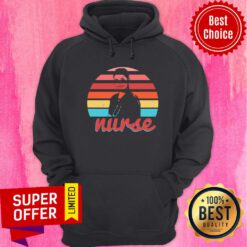 Premium Nurse Vintage Retro Hoodie