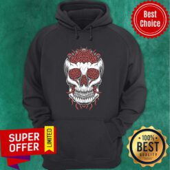 Skull Head Worm Dia De Los Muertos Day Of The Dead Hoodie