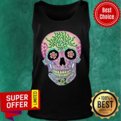 Sugar Skull Day Of The Dead Dia De Los Muertos Tank Top