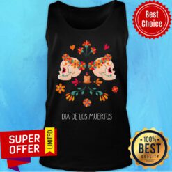 Sugar Skull Dia De Los Muertos The Day Dead Tank Top