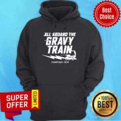 All Aboard The Gravy Train Tampa Bay Lightning Champion 2020 Hoodie