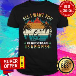 All I Want For Chrismas Is A Big Fish Shirt