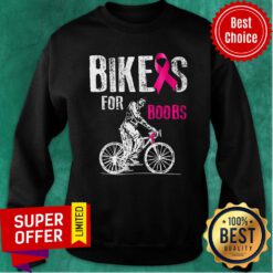 Awesome Bikers For Boobs Sweatshirt