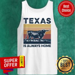 Buffalo Texas Is Always Home Vintage Retro Tank Top