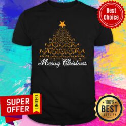 Cat Meowy Christmas Cattree Shirt