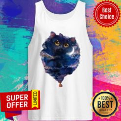 Cat Miracle On Hot Air Balloon For Cat Lover Tank Top