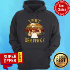Chef Vert Der Ferk Vintage Retro Hoodie