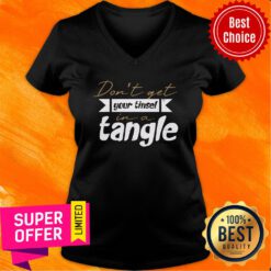 Don’t Get Your Tinsel In A Tangle Christmas V-neck