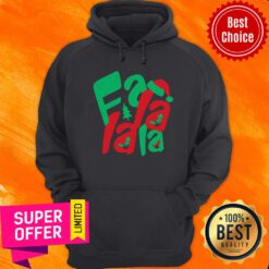 Fa La La La Merry Christmas Hoodie