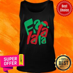Fa La La La Merry Christmas Tank Top