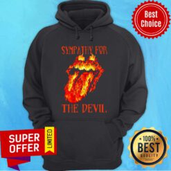 Fire Sympathy For The Devil Hoodie