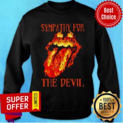 Fire Sympathy For The Devil Sweatshirt