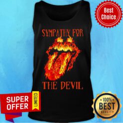 Fire Sympathy For The Devil Tank Top