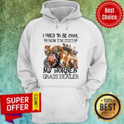 Horse I Used To Be Cool Now I'm Just My Horse Grass Dealer Hoodie