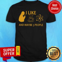 I Like Sherlock Holme Coffee And Science Shirt