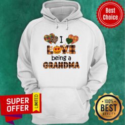 I Love Being A Grandma Sophia Jason Liam Humter Halloween Hoodie