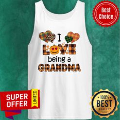 I Love Being A Grandma Sophia Jason Liam Humter Halloween Tank Top