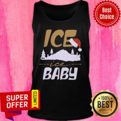 Ice Ice Baby Hat Christmas Tank Top