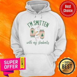 I'm Smitten With My Students Christmas Hoodie