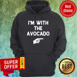 I'm With The Avocado Halloween Matching Hoodie