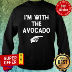 I'm With The Avocado Halloween Matching Sweatshirt
