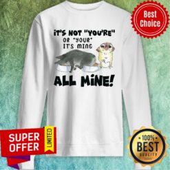 It's Not You're Or Your It's Mine All Mine Sweatshirt